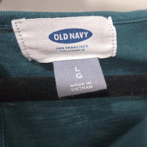 OLD NAVY Teal Long Sleeve Women's Top Size Large - Picture 8 of 11